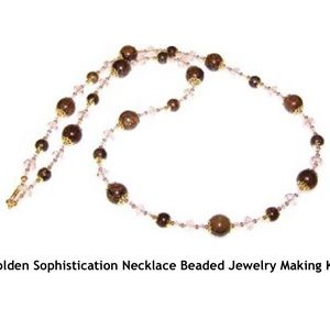Golden Sophistication Necklace Kit